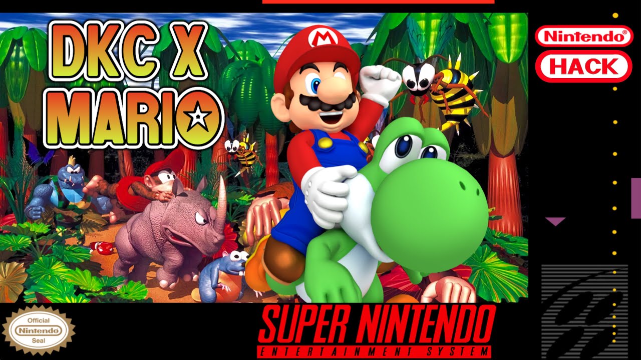 [SNES Hack] DKC X Mario