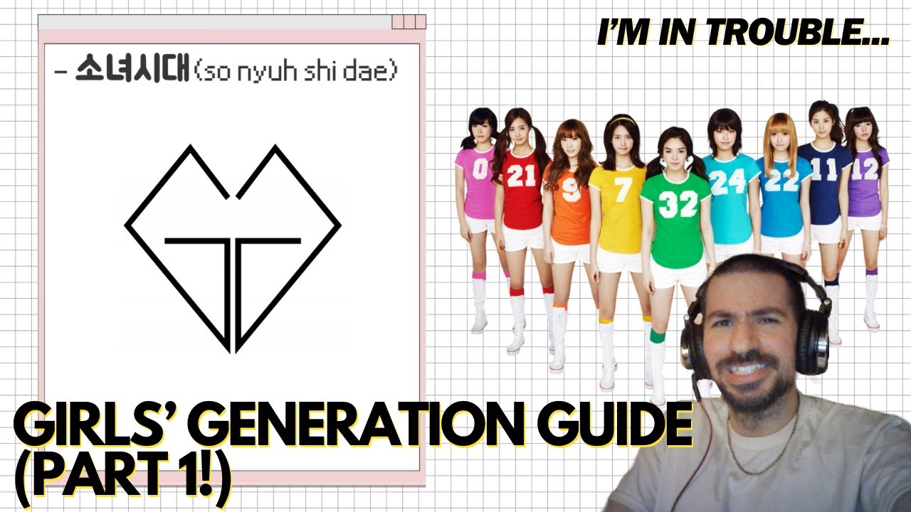 a girls' generation guide REACTION pt. 1 (Taeyeon, Jessica, Sunny, Tiffany) | 🧊 CAN I BE A S♡NE??