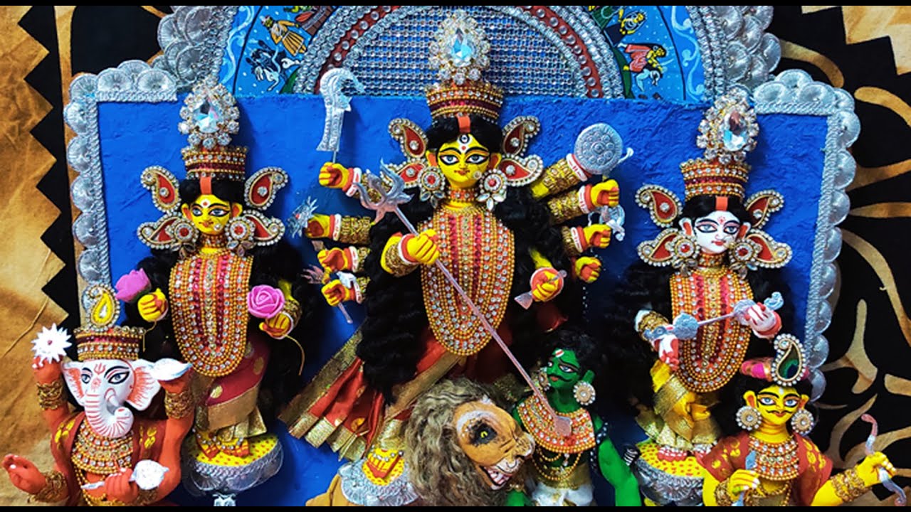 || Devi Durga idol making video || Mahishasurmardini || Durga Puja 2021