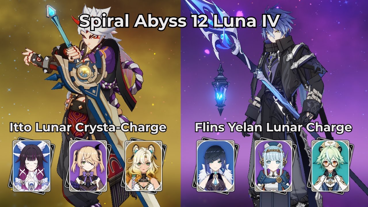 Itto is back! (kinda) | 6.3 (Luna IV) Spiral Abyss 9 Star Clear
