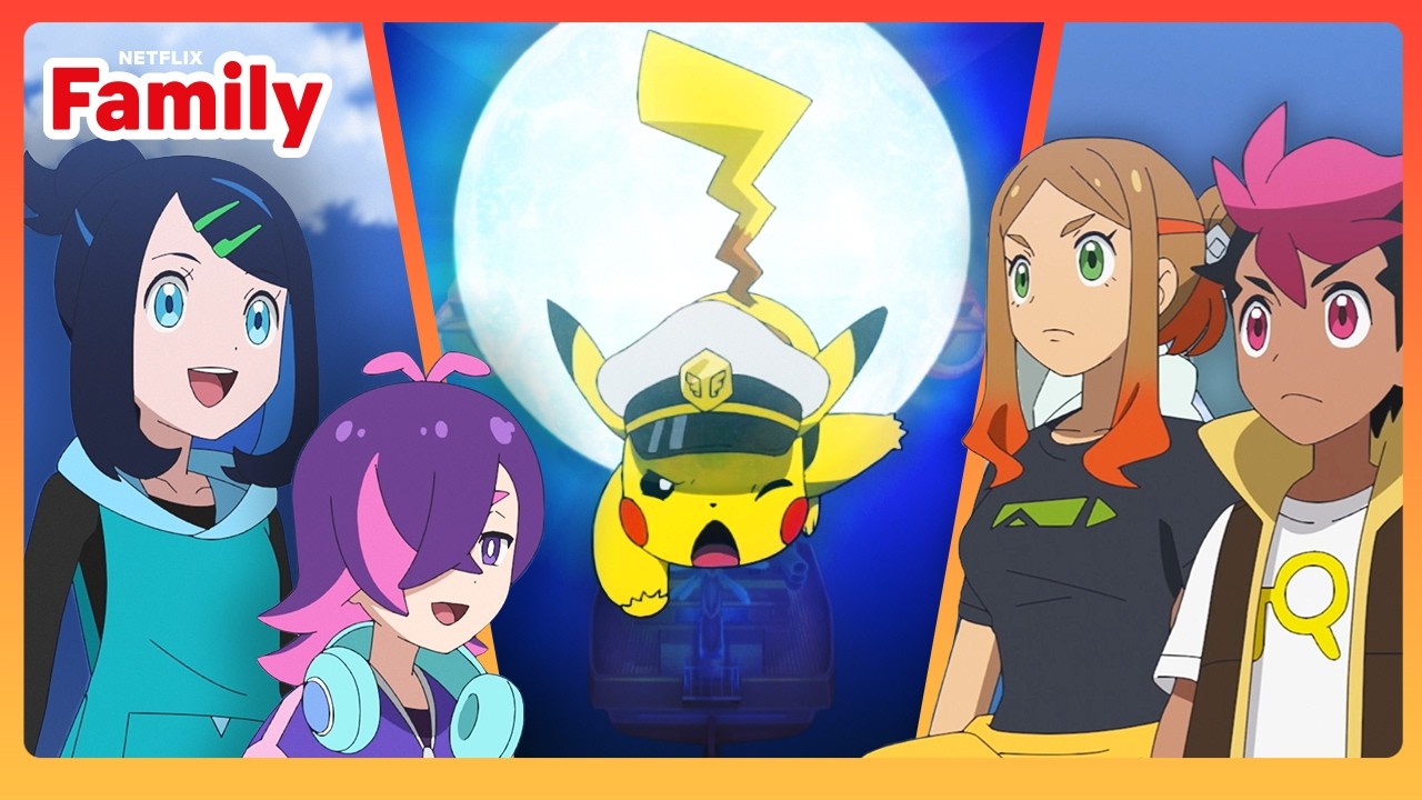 Pikachu Terastallizes! ⚡️ Pok&eacute;mon Horizons: Season 3 | Netflix Family