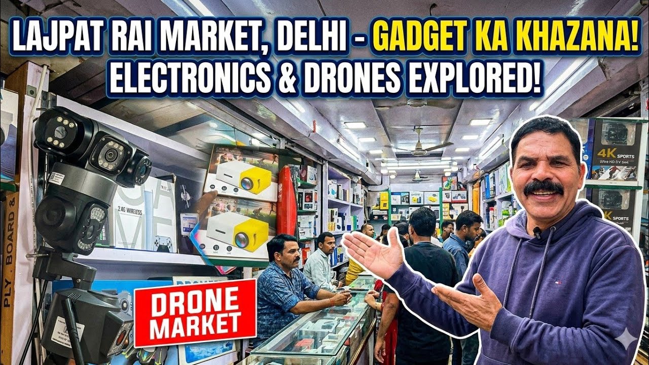 Blogging Mic Spy Camera Drone in Cheapest Price।।Lajpat Rai Market Delhi।।Lajpat Rai Delhi।।