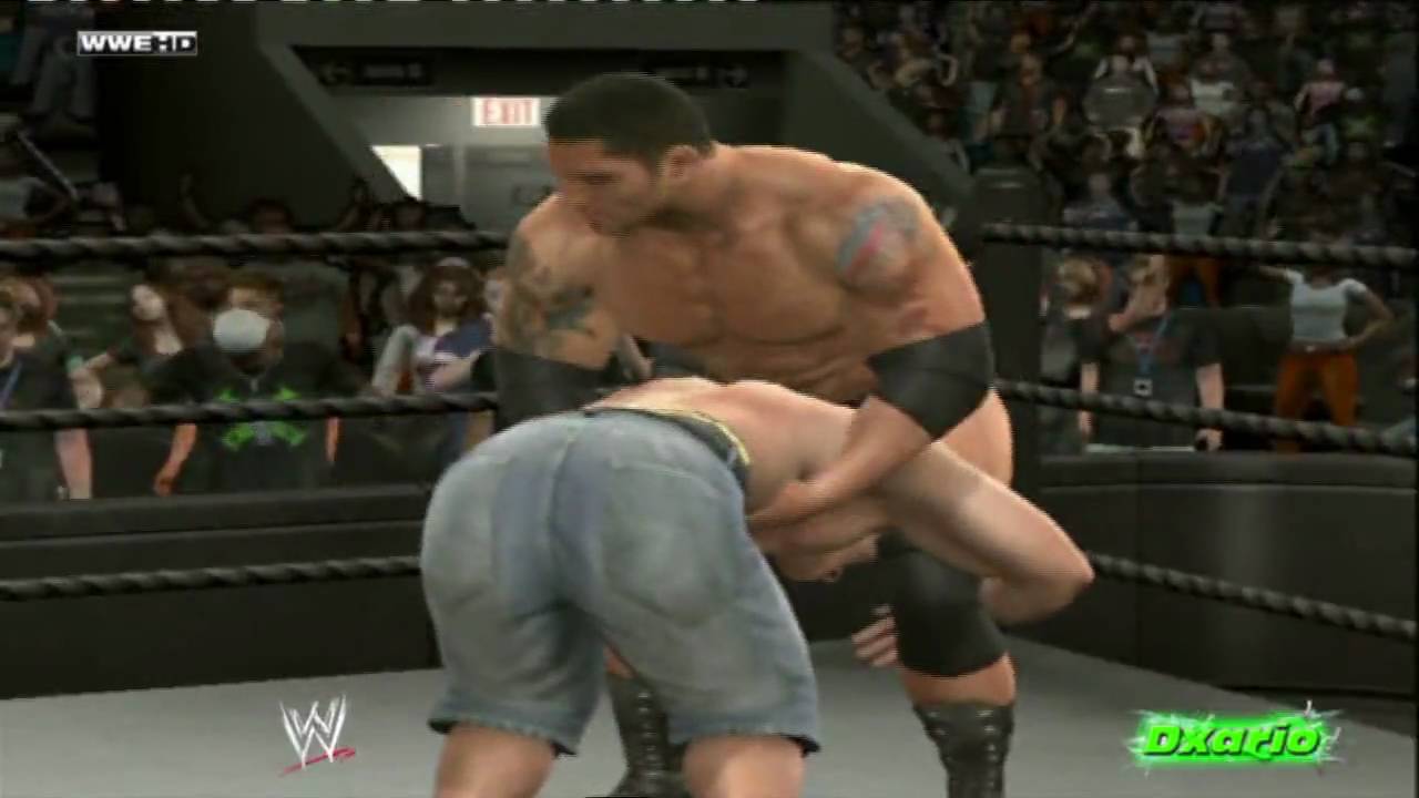Summerslam 2008 - John Cena VS Batista (Smackdown vs Raw 2009 Highlight Reel)