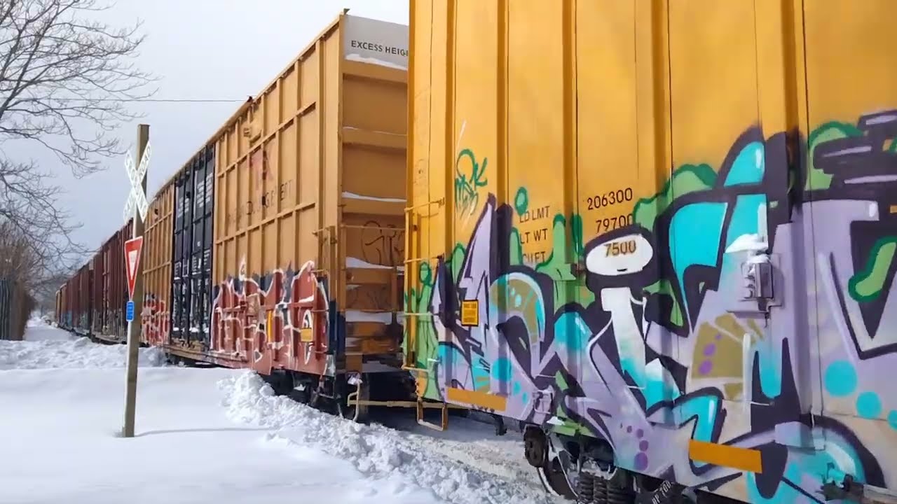 CSX 2050 Leads 2047 on the Daytime Local and Horn Show