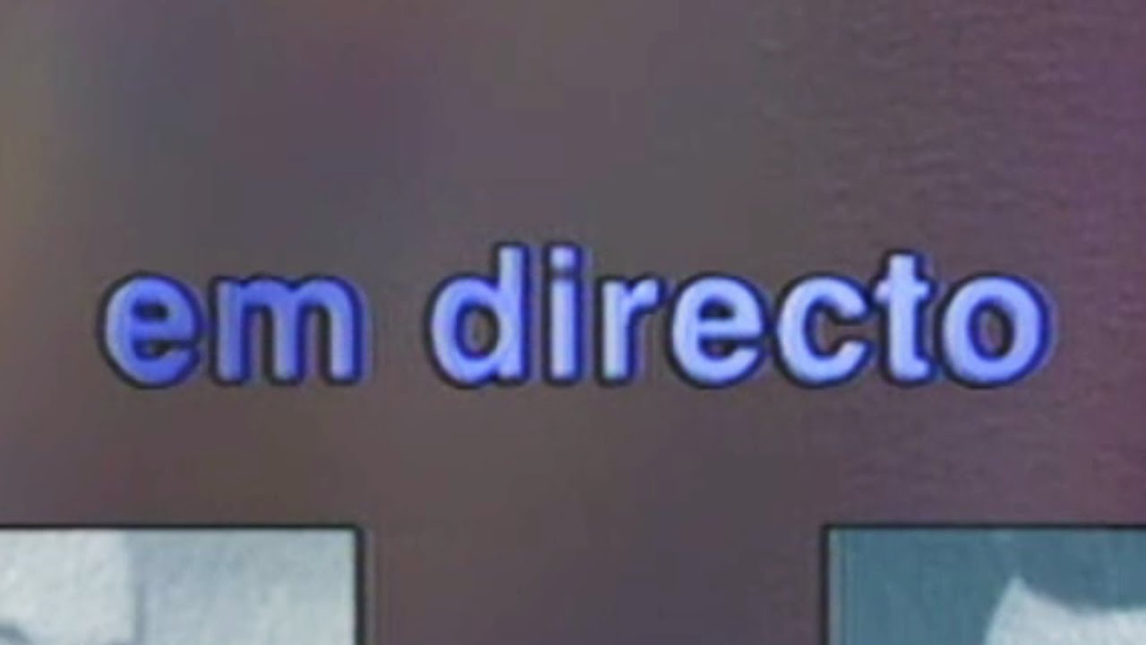 RTP Canal 1 - Em Directo - Tema fecho 1995