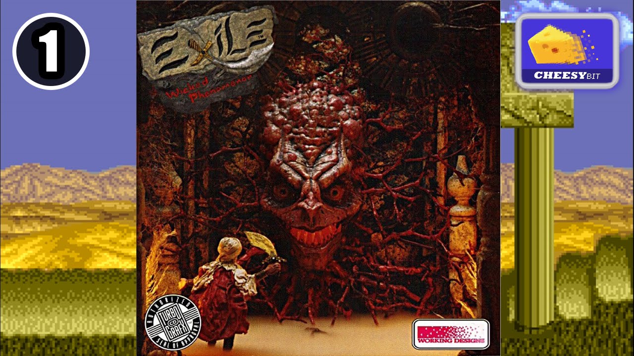 Exile Wicked Phenomenon - Turbografx-16 CD : (1 of 2) HD60