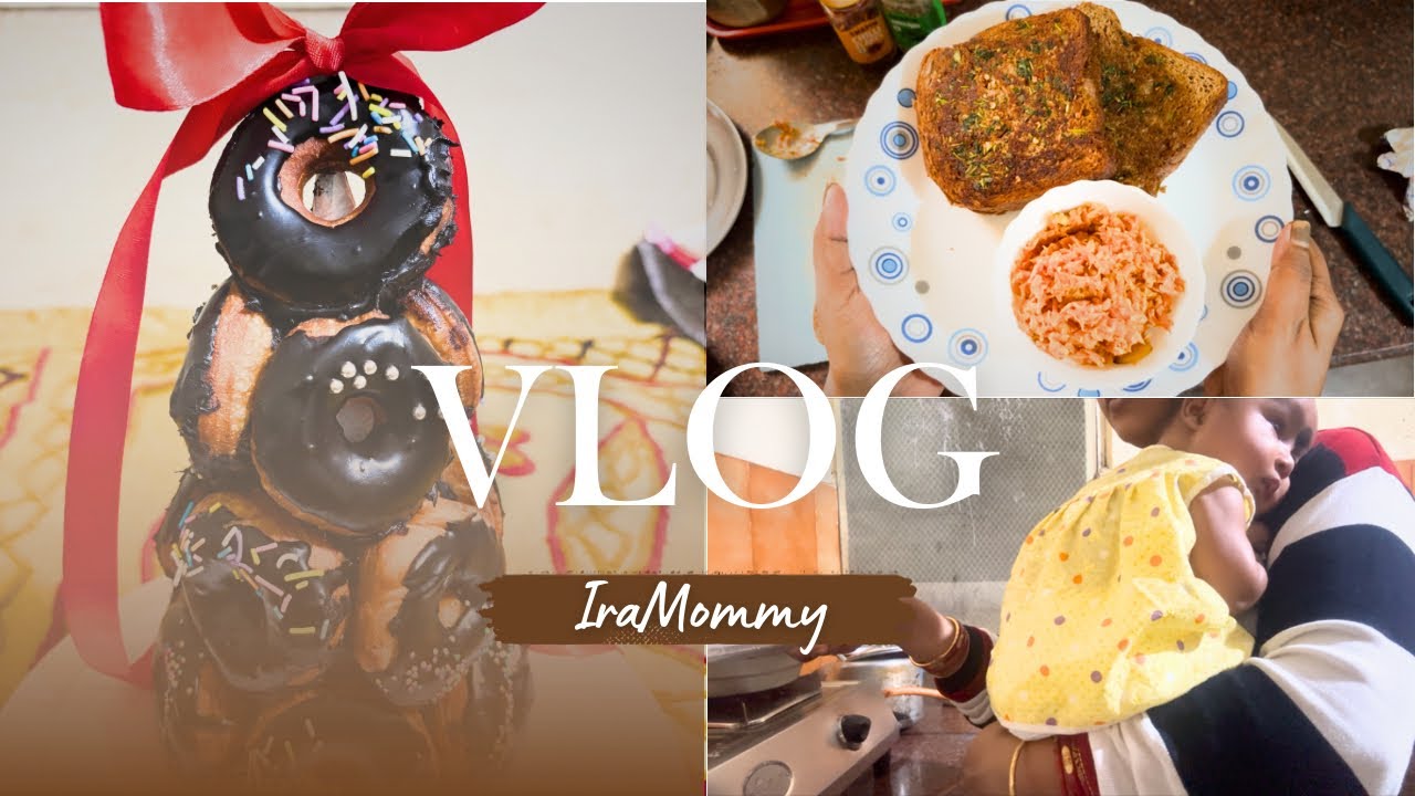 Vlog: making breakfast l Donut 🍩 Tower l going for shopping #minivlog #asthetic 
