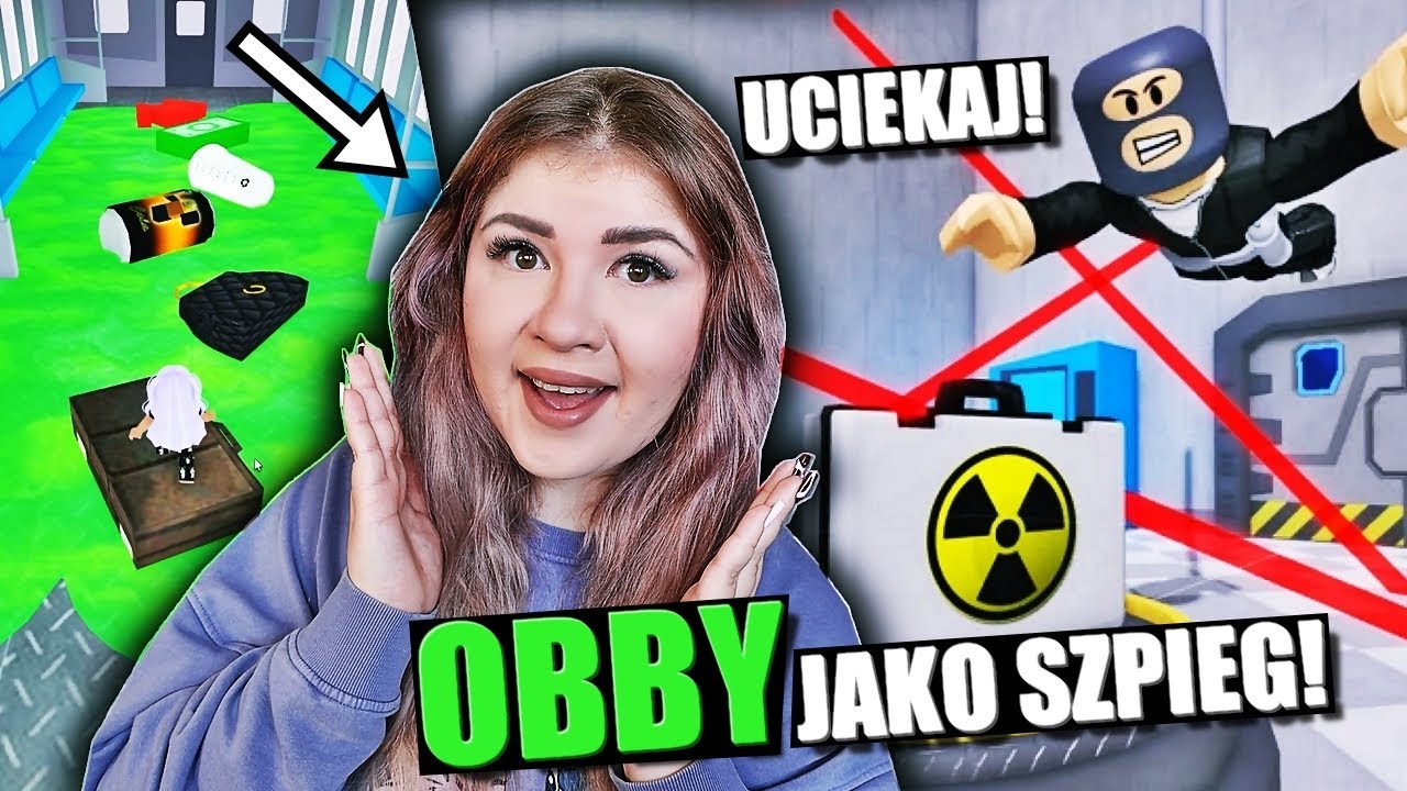 UCIEKAMY Z LABOLATORIUM OBBY JAKO SZPIEG! 😱