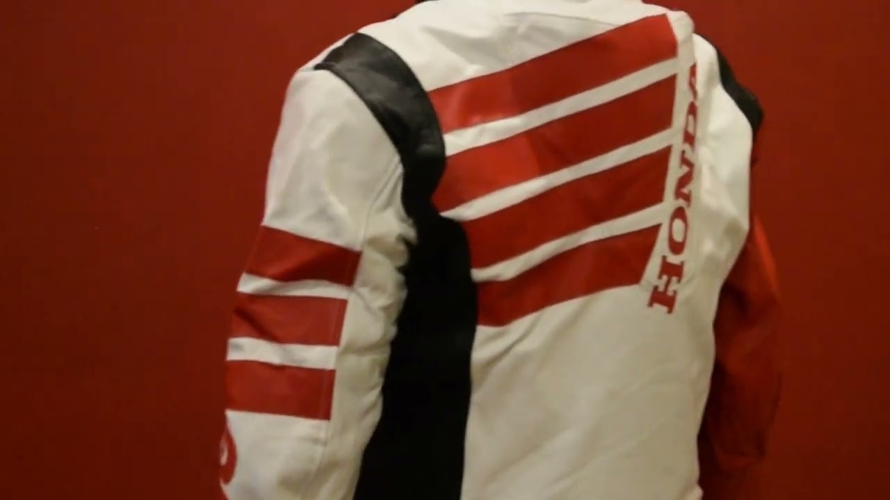 Custom Made Leather Motorcycle Racing Jacket with #speed hump for Motorcycle Racers