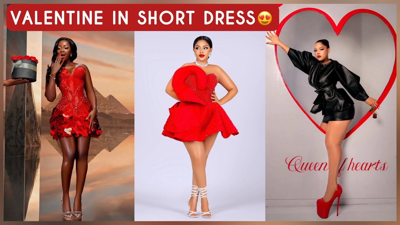 Top 5 Mastar Waliopendeza Valentine 2026 in Short Dresses🌹
