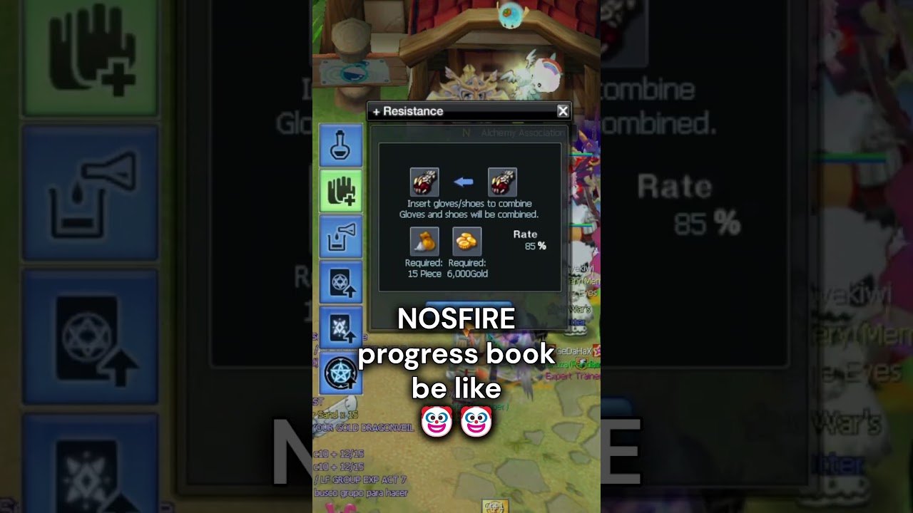 nosfire luck is really something else ✨