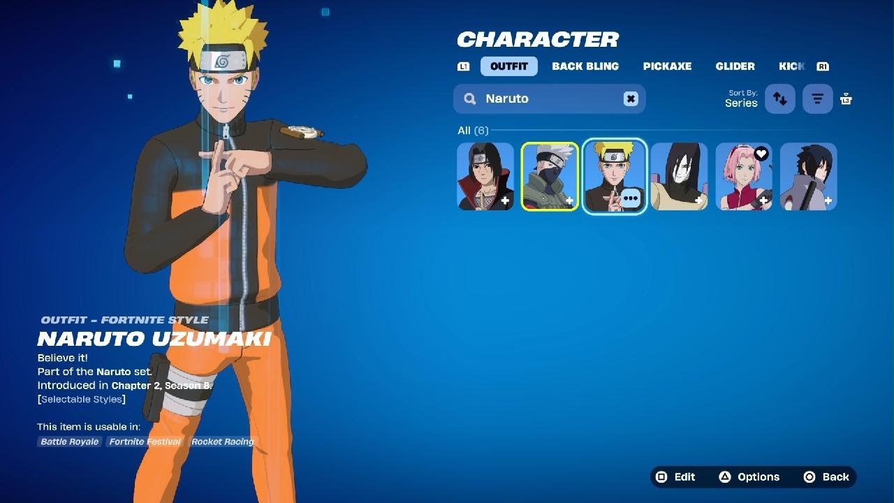 All of my Naruto stuff 