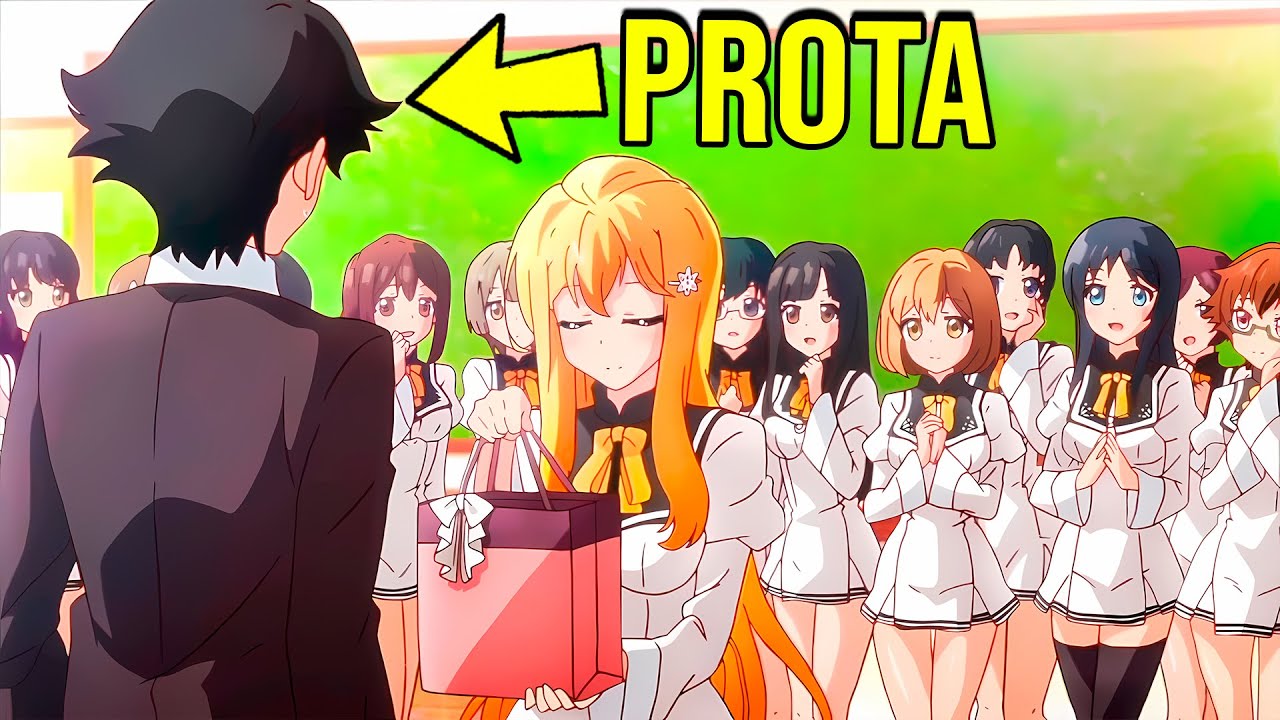 🔶CHICO POBRE ES TRANSFERIDO A UNA ESCUELA LLENA DE CHICAS MILLONARIAS | Anime Resumen