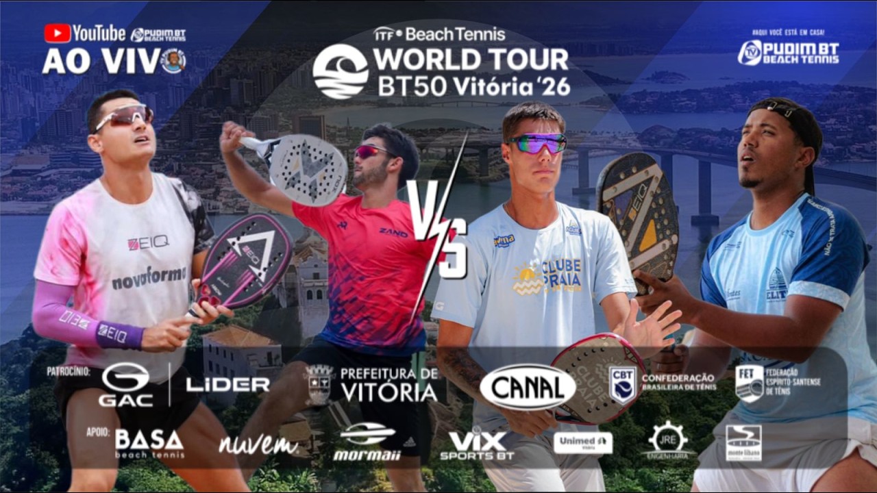 (BT.50) A. Campanharo & L. Cavalieri X Kaua Martins & Felipe Tepedino // ITF Beach Tennis World Tour