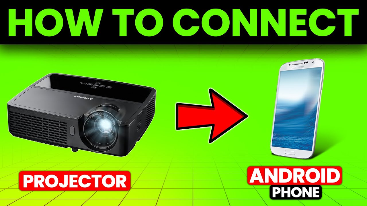How To Connect Projector To Android Phone (How To Screen Mirror Android Phone To Projector)