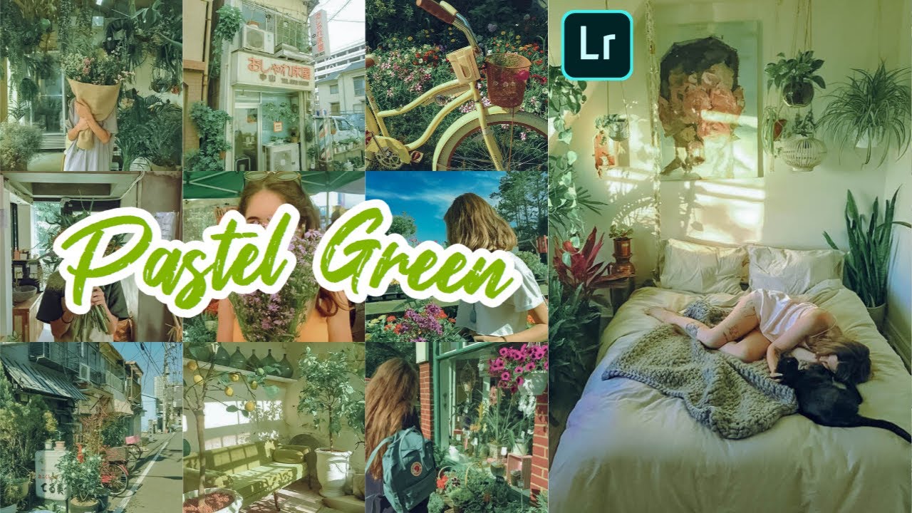 Lightroom Mobile Presets Free Dng | Lightroom Presets Tutorial | Pastel Green Preset