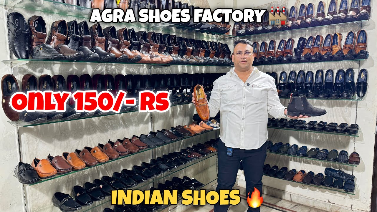 Indian Shoes 150/- Rs | Shoes Wholesale Market In Agra | Brite Way Shoes Agra | All India Delivery 