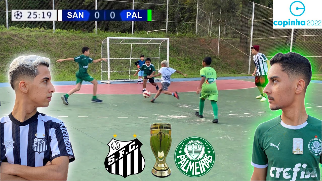 COPA SÃO PAULO DE FUTEBOL JR PALMEIRAS x SANTOS ‹ Rikinho ›