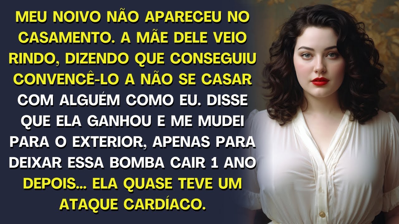 Minha sogra arruinou meu casamento.Quando o noivo não apareceu e me chamou de 