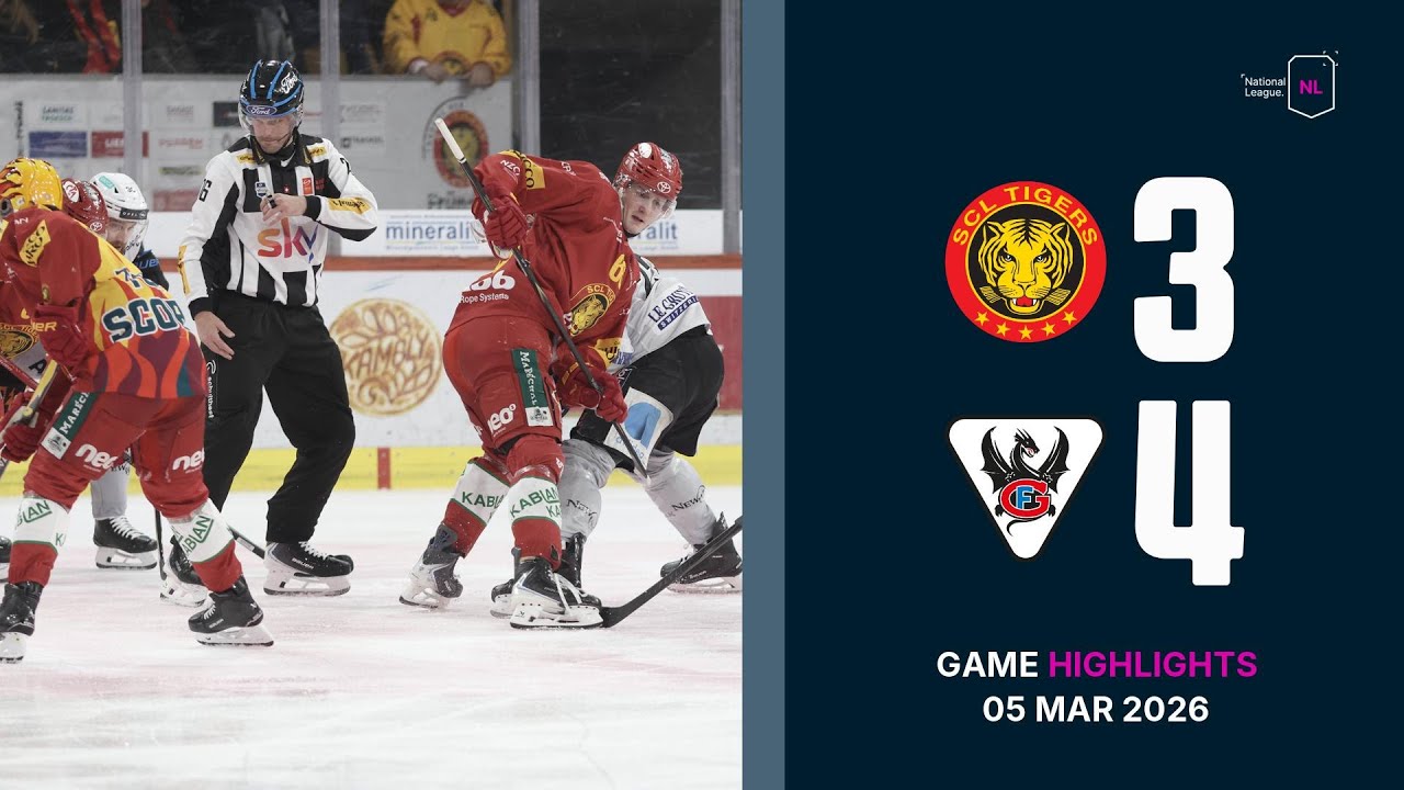 SCL Tigers vs HC Fribourg Gotteron