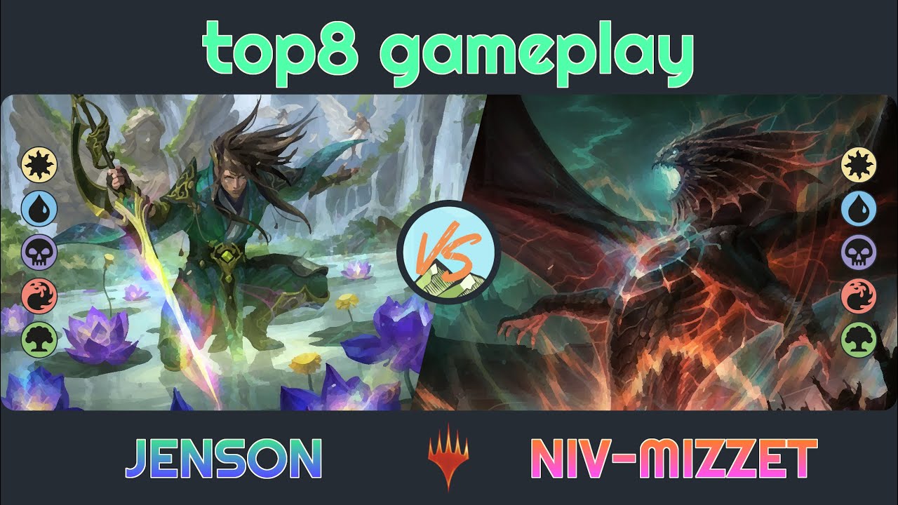Jenson vs. Niv-Mizzet Reborn - CDF 2024 - Round 6 - Duel Commander - EDH│MTG│bitzelberg