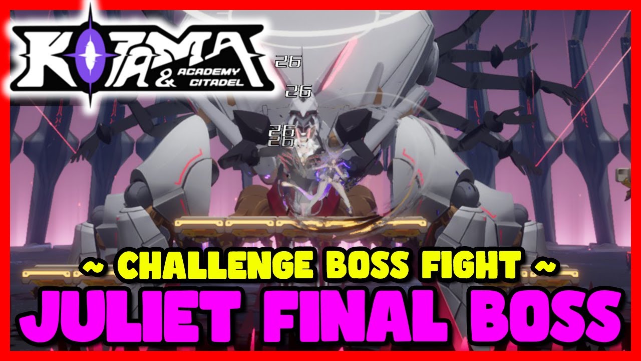 Kotama Academy Citadel: Juliet Final CHALLENGE Boss & True Ending (Spoiler)