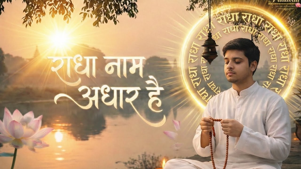 Radha Naam Adhaar Hai | Beautiful Krishna Bhajan | Shri Radharani Vertika Sharma, Kavya,Divya,Kavita