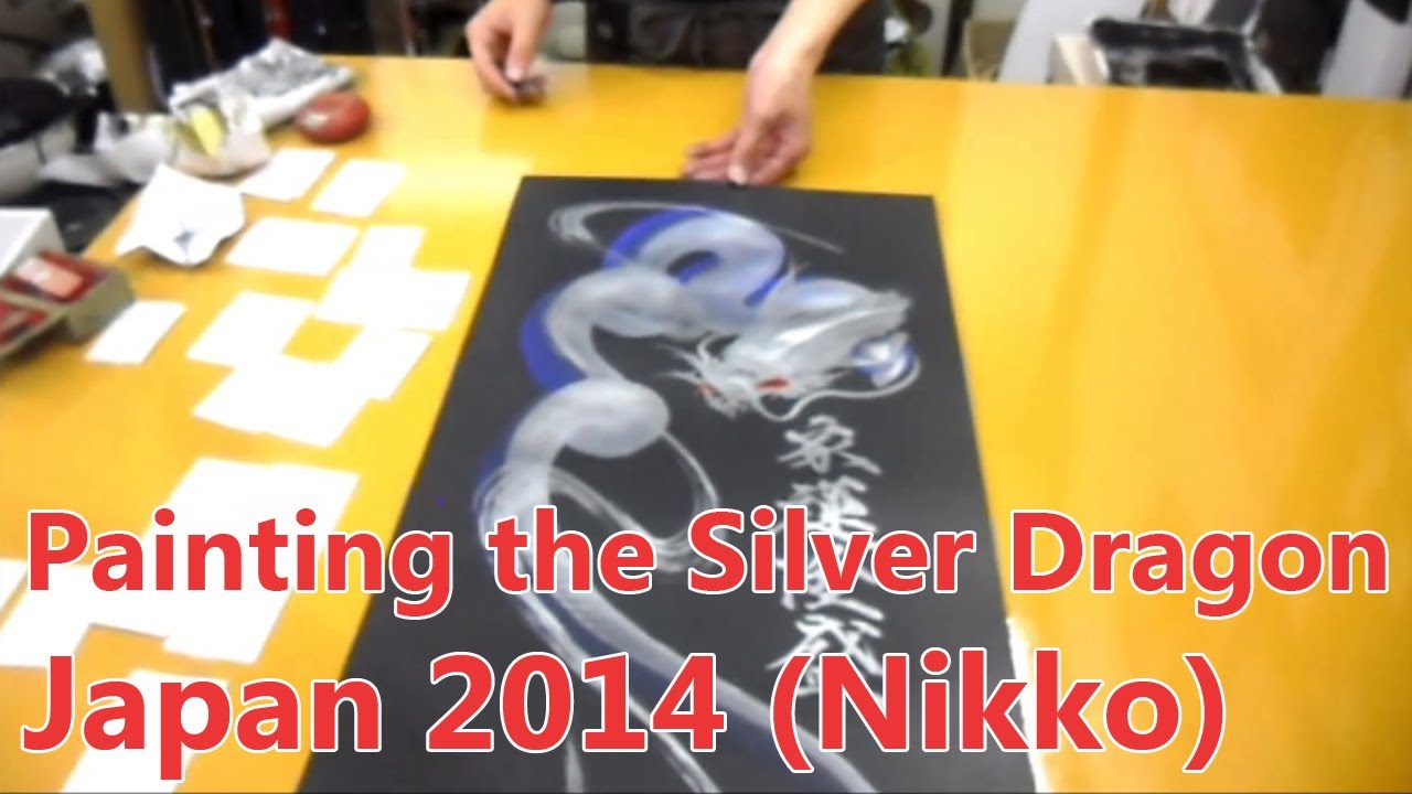 Painting the Silver Dragon - Nikko (Japan 2014)