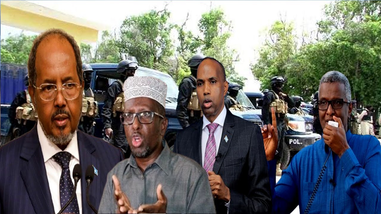 DEG DEG DFS Oo ciidamo ku Hareereysay Guriga Sh sharif Kheyre, MW Xasan sh oo Call kusoo wacay..