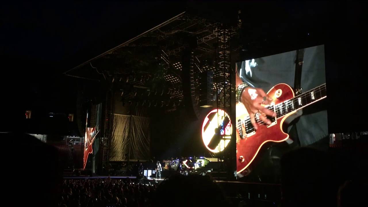 Opening Sequence - Its So Easy - Mr Brownstone - Guns N Roses - Kansas City - June 29, 2016 HD 1080P
