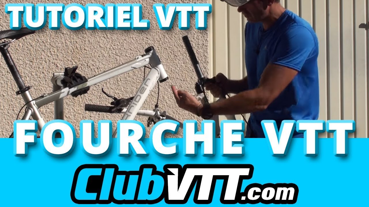 Fourche vtt - Montage d'une fourche vtt conseil set tuto - 076