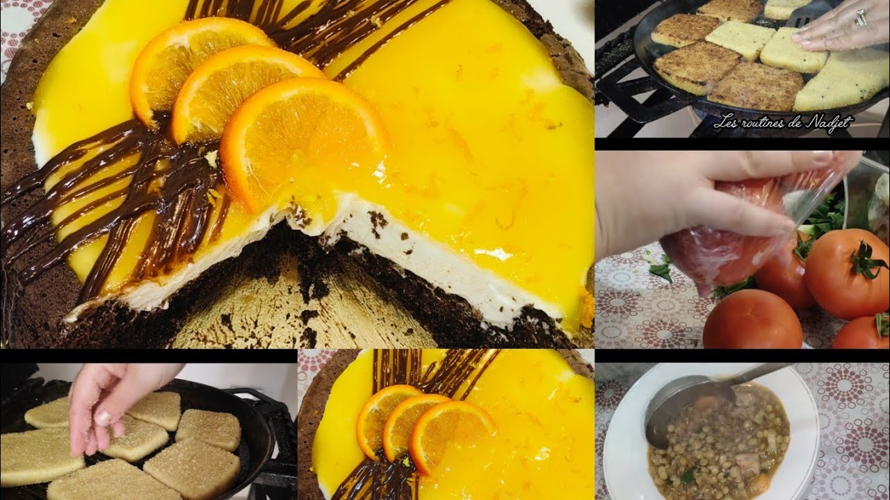 الريح دار حالة ربي سطر كيفاش جوزت نهاري كيك بالبرتقال 🍊🥧لمنعشة طريقة حفظ الخضار لمدة طويلة 