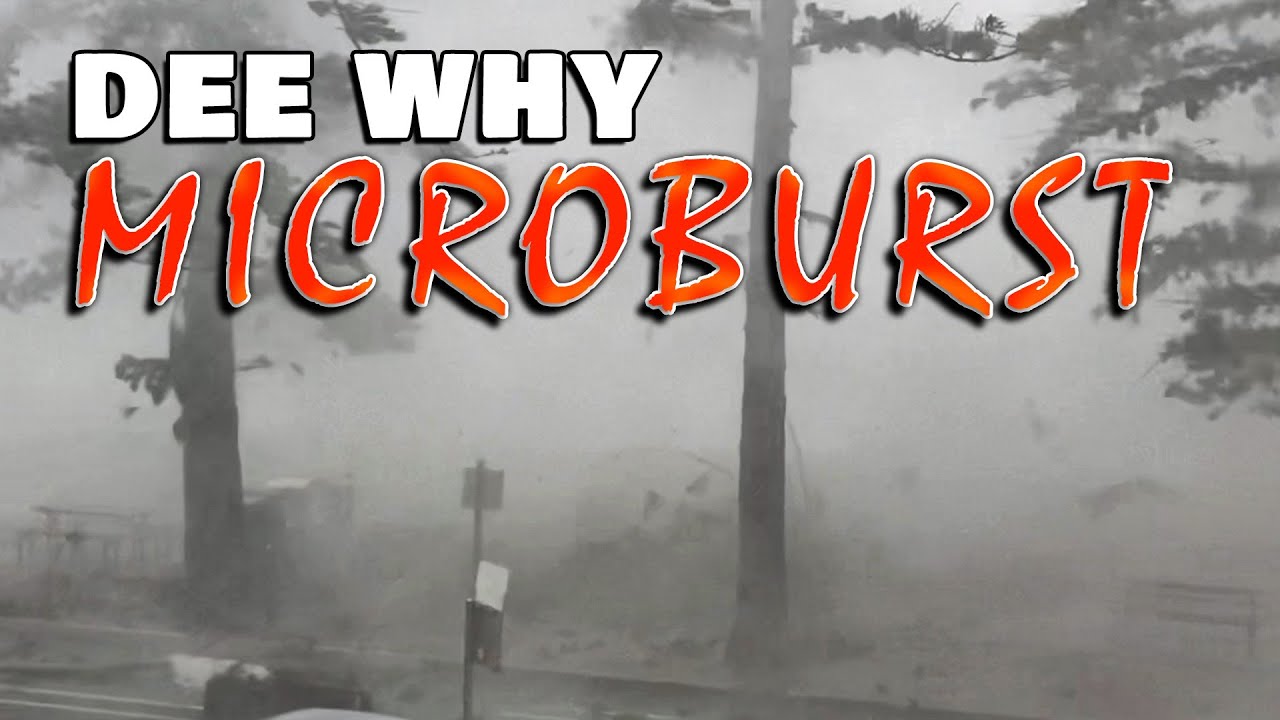 Dee Why impacted by Severe Microburst - 19 Dec 2021