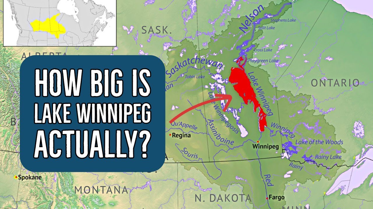 Lake Winnipeg, Canada - How Big Is Lake Winnipeg Actually?