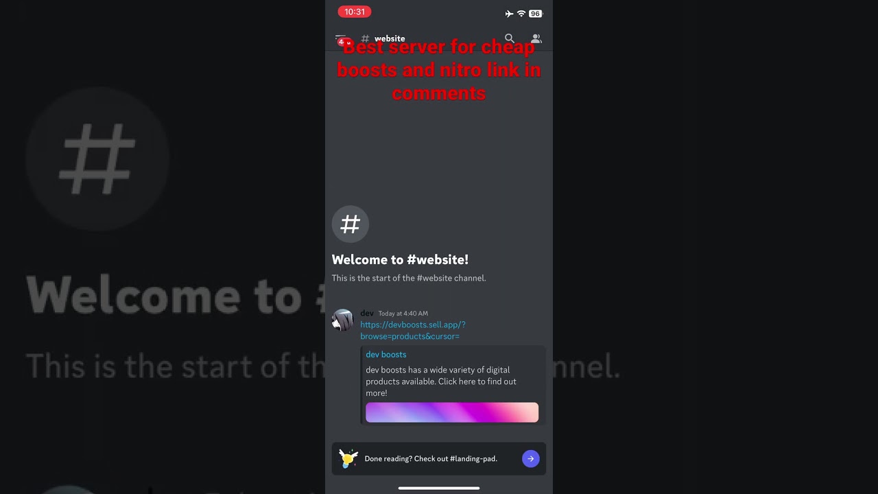 Best discord server for Cheap boosts and nitro #foryou #fyp #discord #boost #nitro