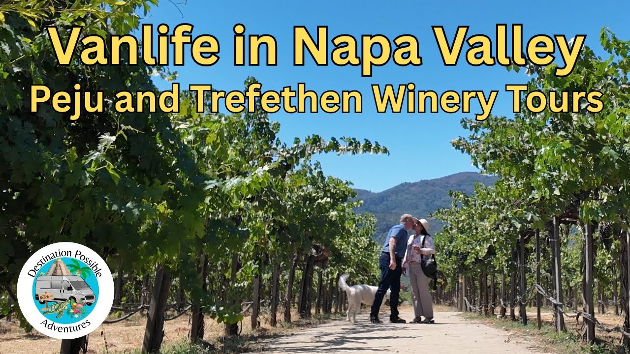 Vanlife in Napa Valley | Peju & Trefethen Winery Tours