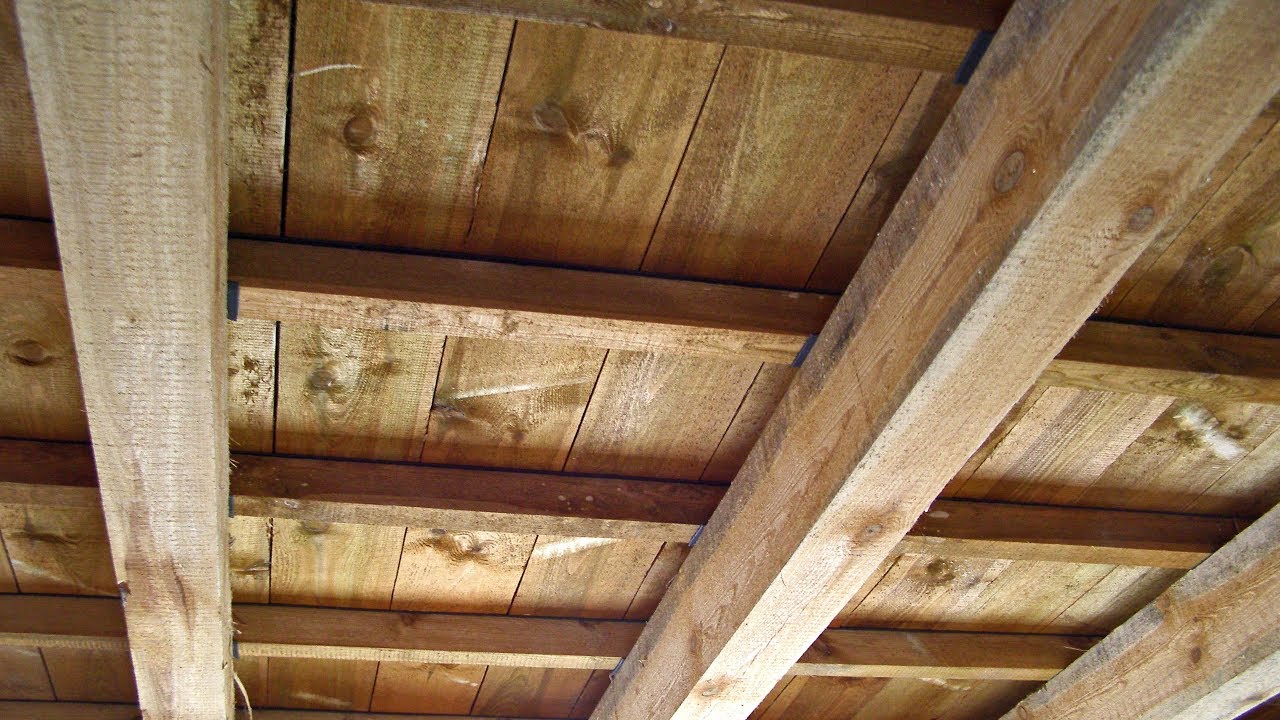 Strawbale Vlog 51 - podłoga na stropie drewnianym