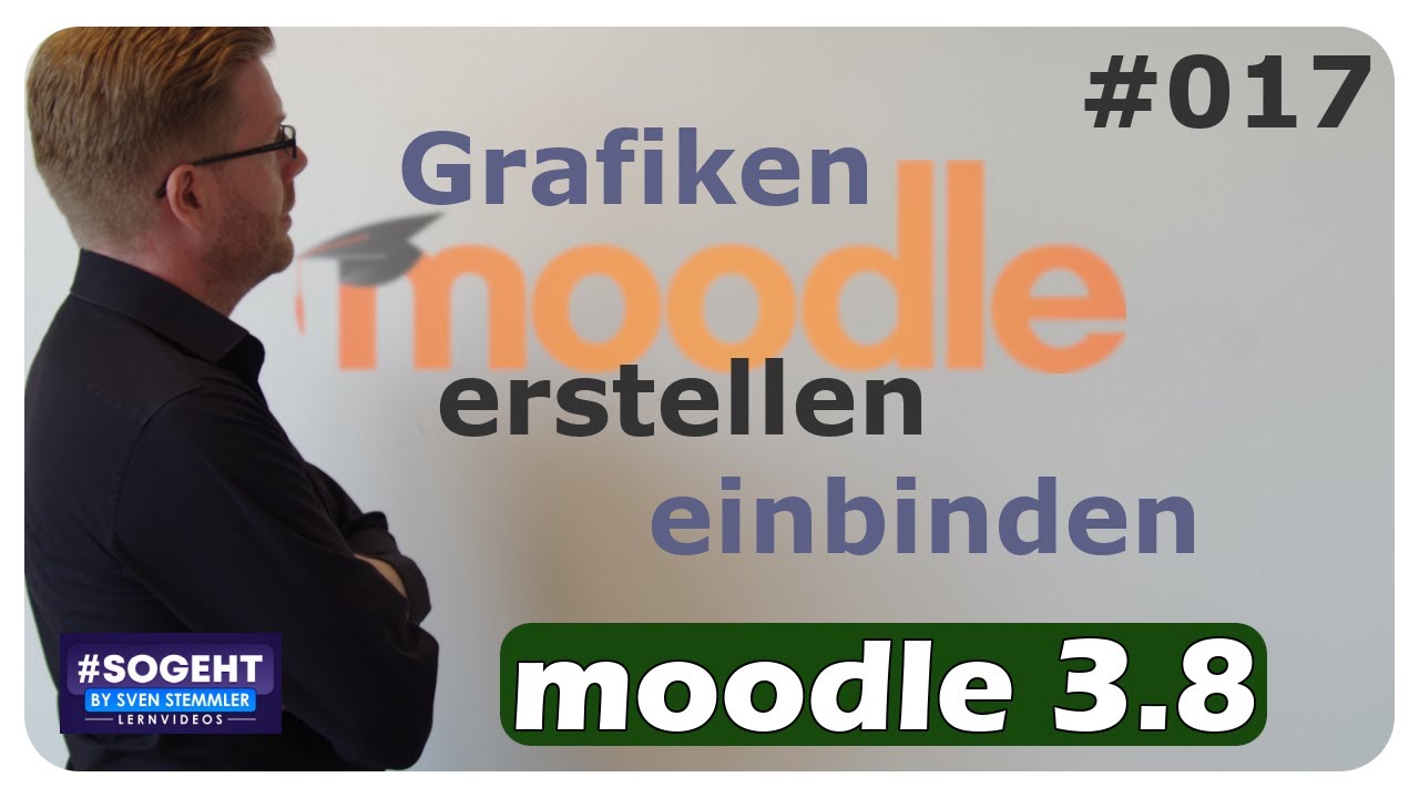 Grafiken erstellen und einbinden - #017 - Moodle - einfach und anschaulich erklärt