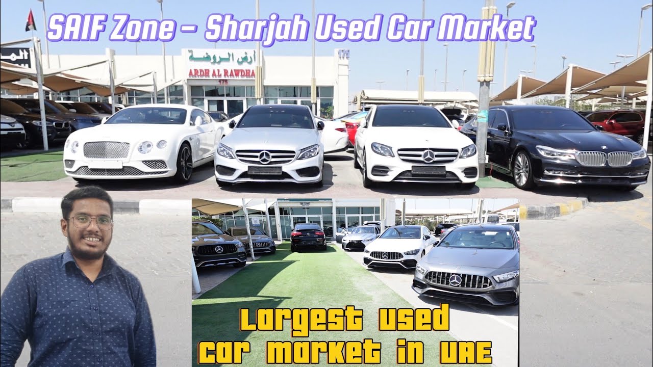 Exploring SAIF Zone | Pre-owned Multi-Spec Car market in UAE #usedcarsforsale #sharjahcars