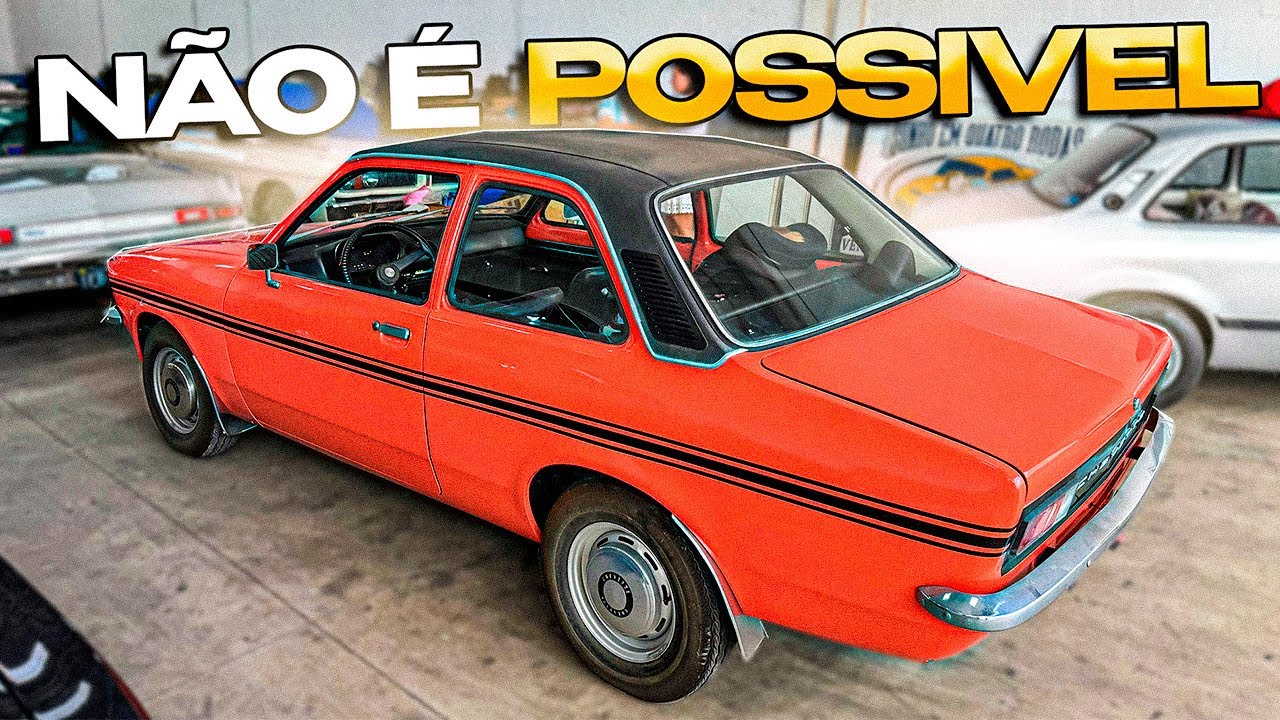 USOU O CHEVETTE PRA FAZER UM TRIBUTO...À OUTRA MARCA...
