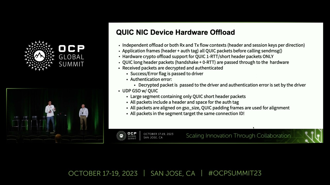 QUIC Kernel and Device Offload