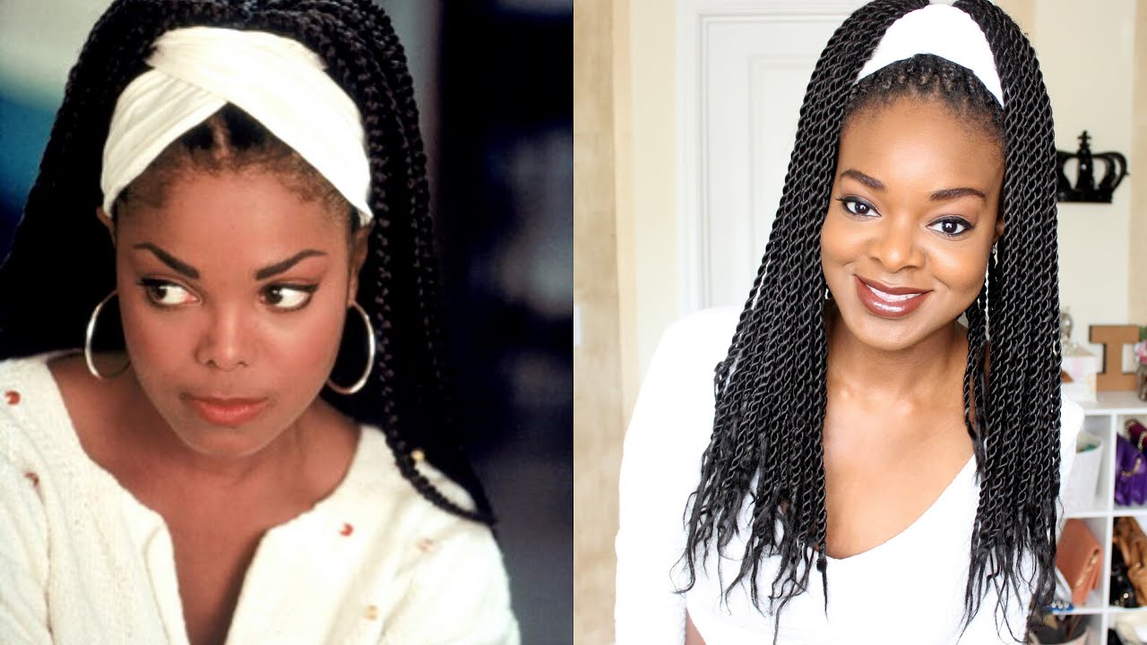 Janet Jackson Poetic Justice | Makeup + Braids