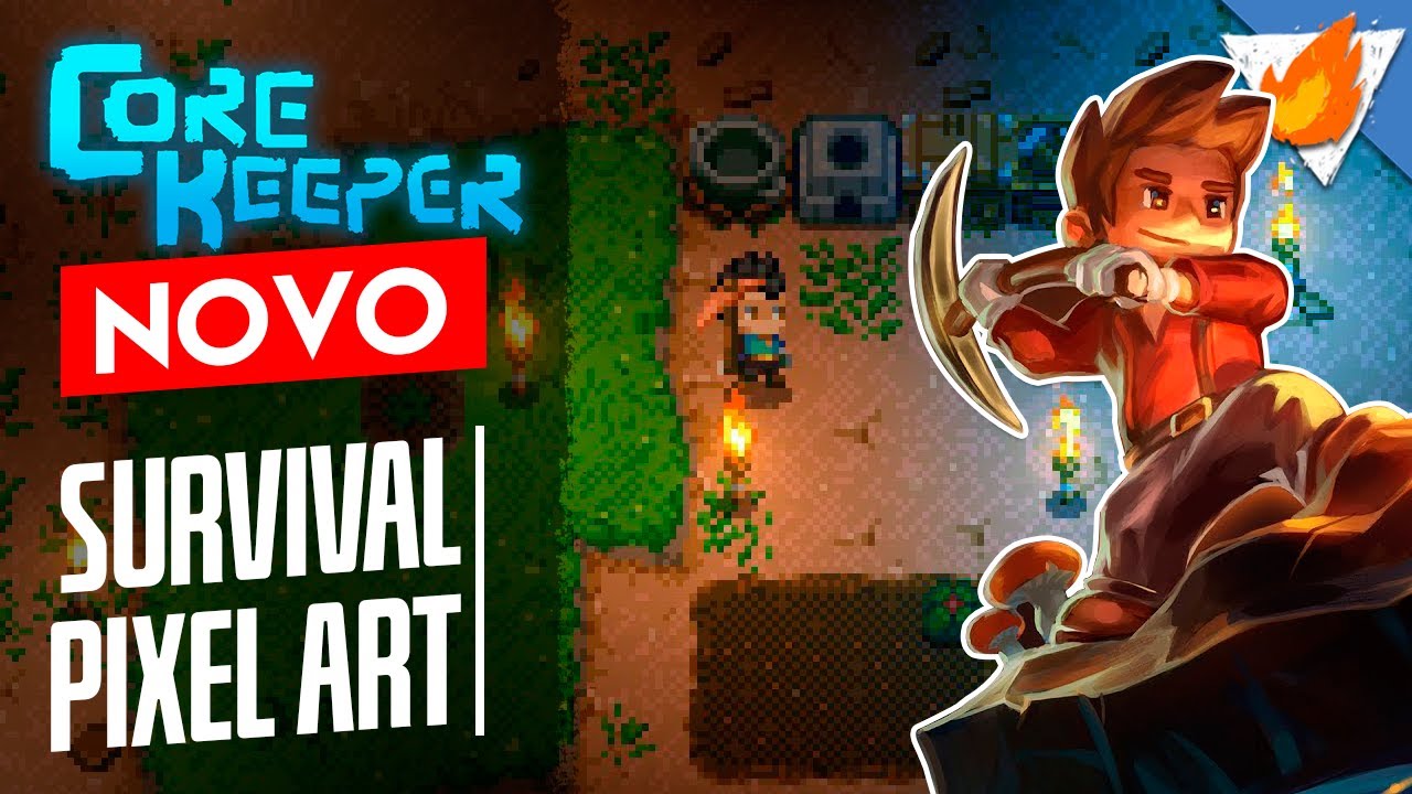 O FILHO DE STARDEW VALLEY E FORAGER &hearts; CORE KEEPER GAMEPLAY PT-BR | BIZOIADA