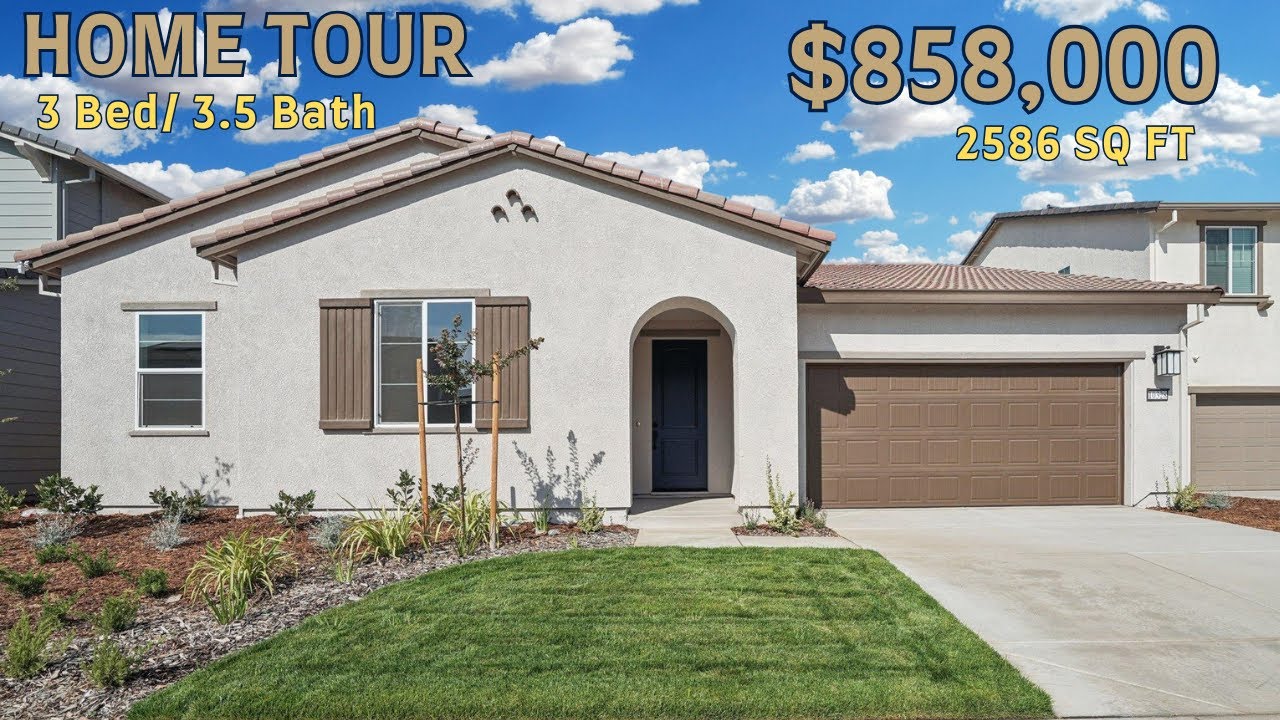 New Homes in ELK GROVE CA | 2578 SQ FT Model 5001 by New Home Co