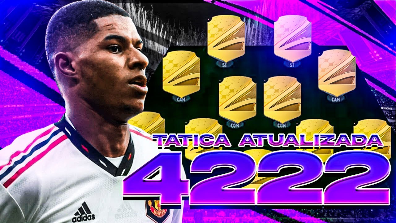 FIFA 23 - MELHOR TÁTICA 4-2-2-2 FORTE ATUALIZADA ULTIMATE TEAM!