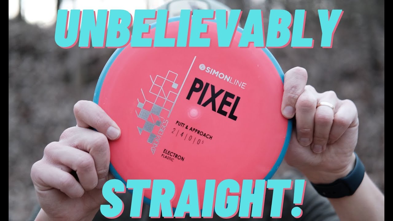 AXIOM PIXEL! Паттер Simon Line! Невероятно прямой! Обзор MVP диск-гольфа