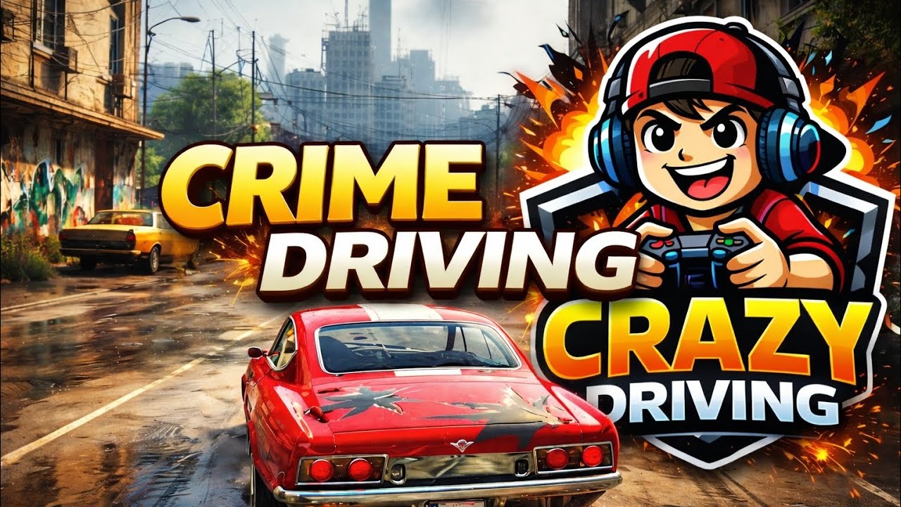 🚗🔥 CRIME CITY DRIVING &ndash; Crazy Gamer Gameplay! 🔥🚗
