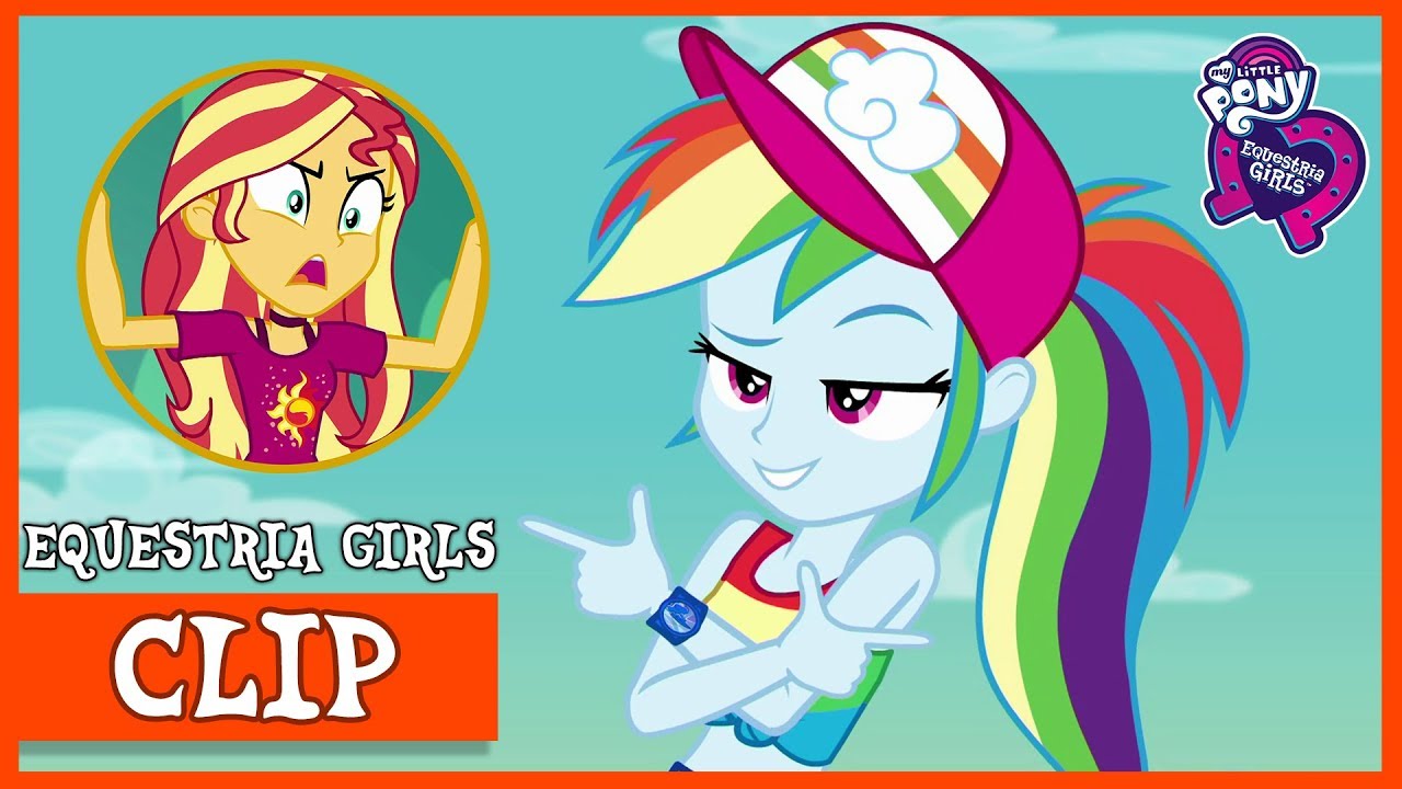 Sunset scolds Rainbow Dash | MLP: Equestria Girls | Spring Breakdown [Full HD]
