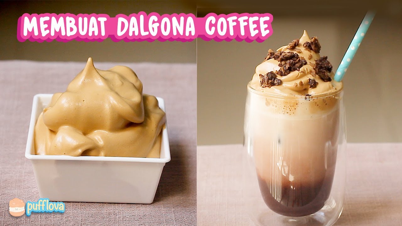 DALGONA COFFEE | CUMA PAKAI KOPI DAN GULA