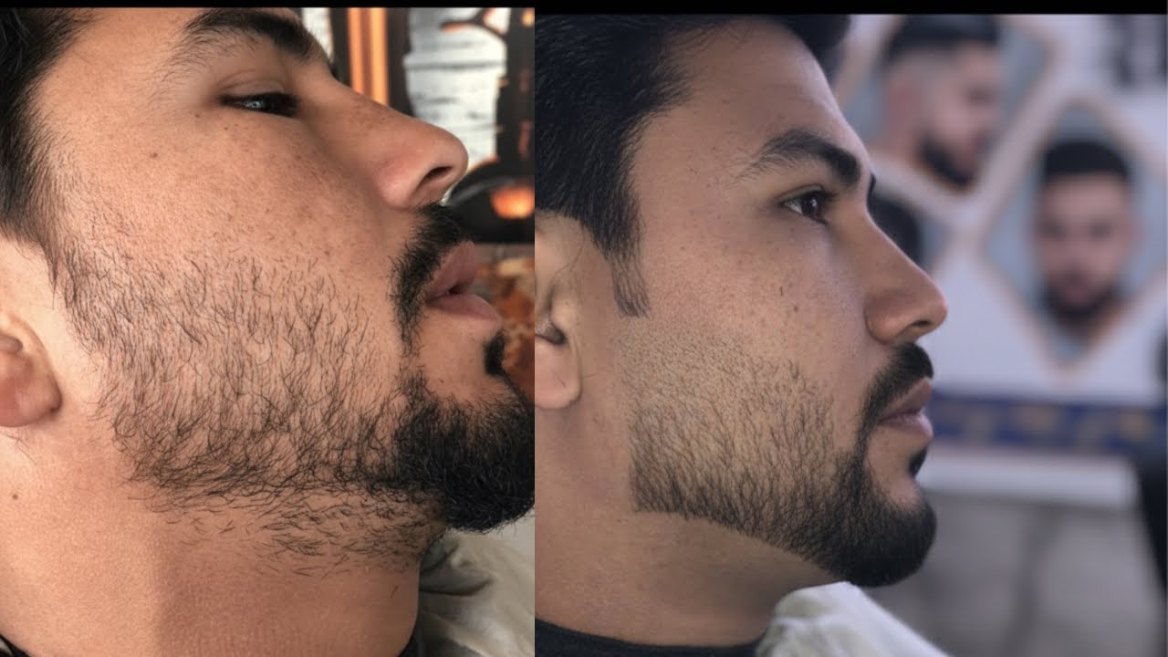 Professional Beard Cutting Tutorial | سیلون اسٹائل دھاڑی بیرڈ کٹنگ | Step by Step Beard Trim Guide 